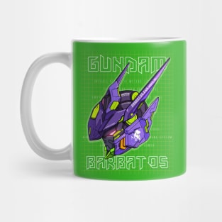 Gundam Barbatos EVA 01 Blueprint Mug